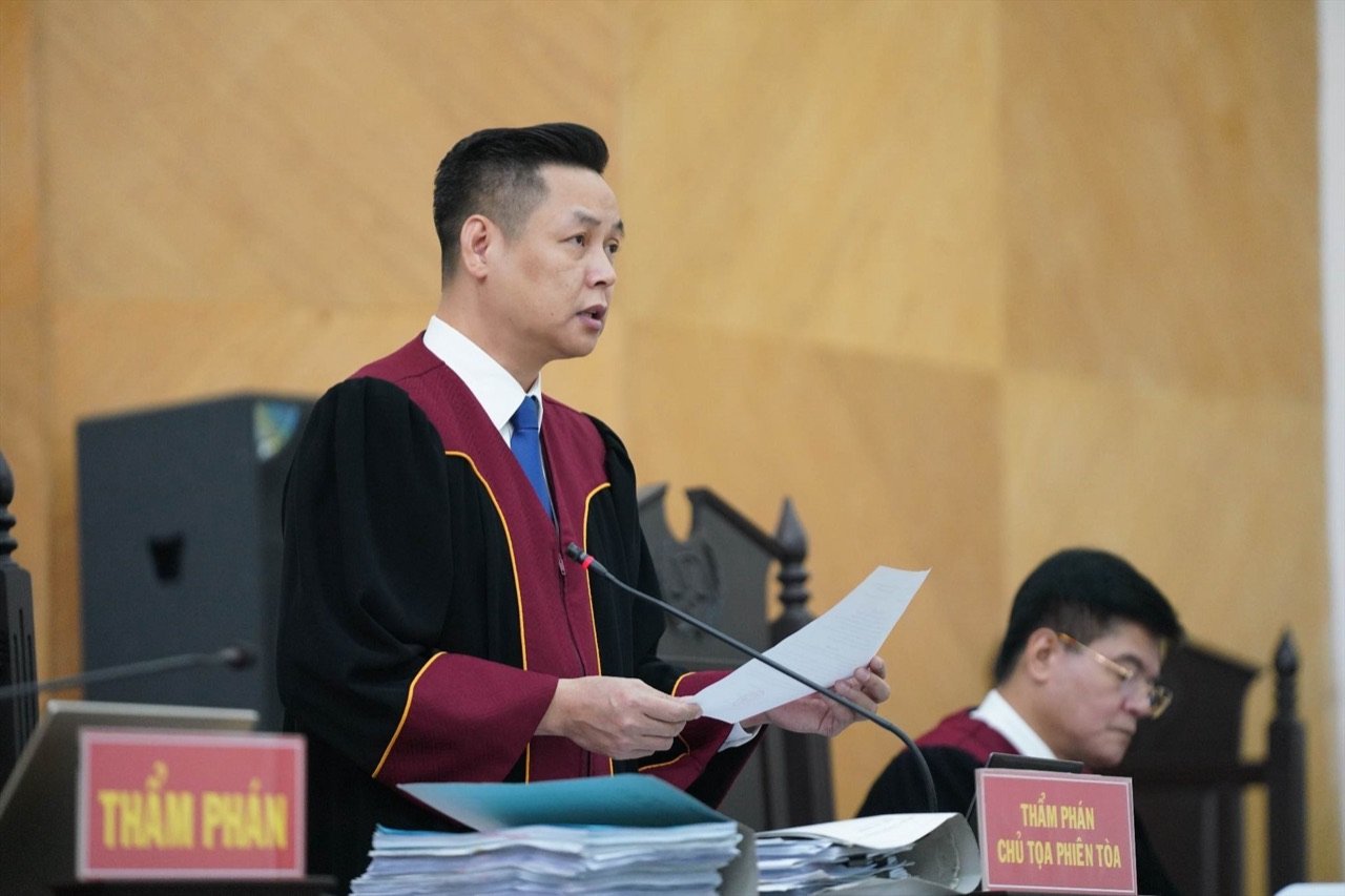 Ảnh minh họa một phiên tòa, không phải phiên xét xử nêu trong bài.